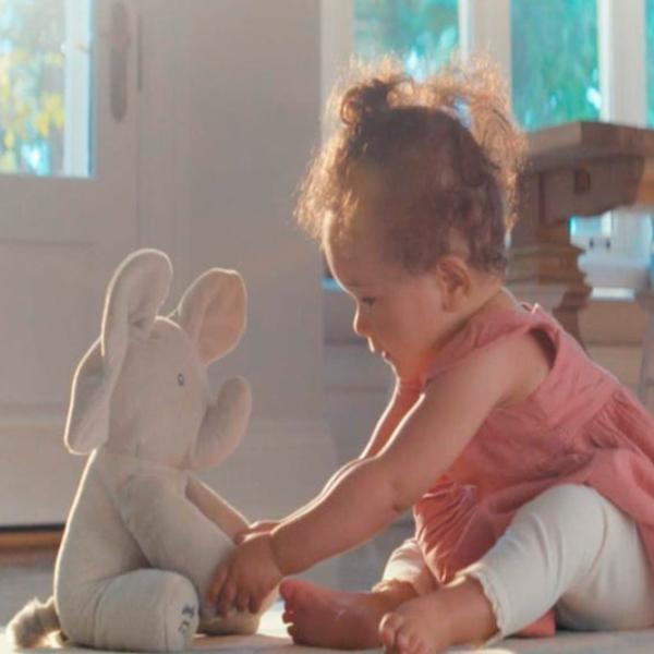 Интерактивная игрушка Gund Animals Flappy the Elephant 6051020 1.5+ / Серый photo 6