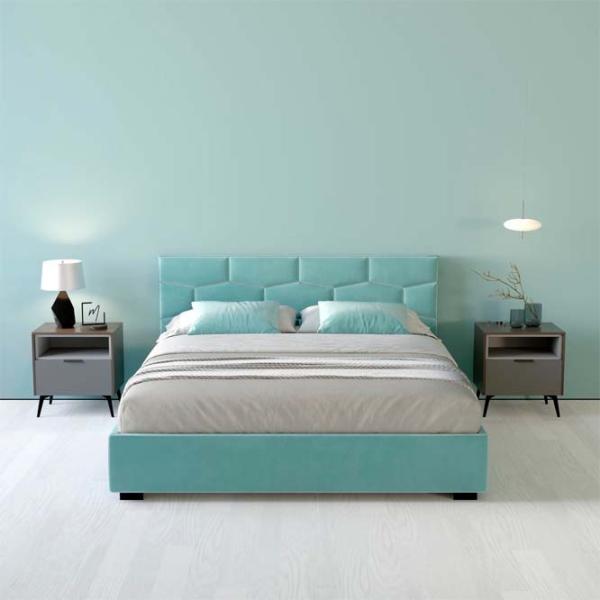 Кровать My-Style my-Mili 120 x 200 см / Фанера / Голубой photo 7