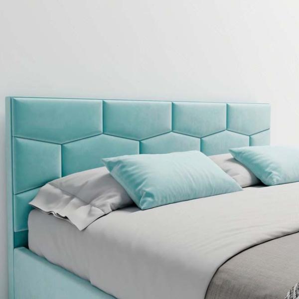 Кровать My-Style my-Mili 200 x 200 см / Фанера / Голубой photo 3