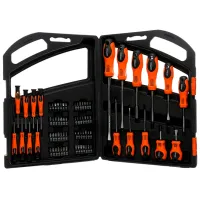 Набор отвёрток Kraft&Dele KD10904 Количество в наборе: 75