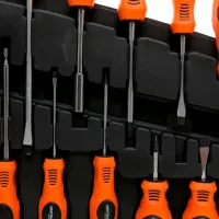 Набор отвёрток Kraft&Dele KD10904 Количество в наборе: 75 photo 2