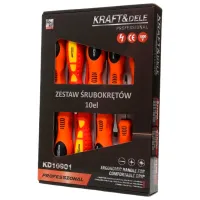 Set de șurubelnițe izolate Kraft&Dele KD10901 Cantitatea în set: 10 photo 6