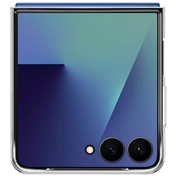 Husă pentru smartphone Samsung Galaxy Flip 7 Samsung / Back / TPU / Black Transparent photo 1