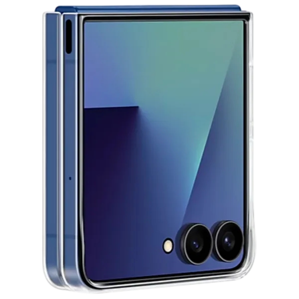 Husă pentru smartphone Samsung Galaxy Flip 7 Samsung / Back / TPU / Black Transparent photo 3