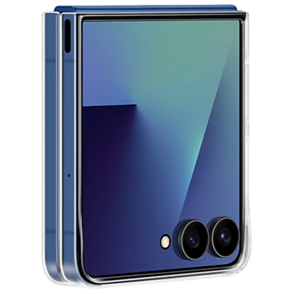 Husă pentru smartphone Samsung Galaxy Flip 7 Samsung / Back / TPU / Black Transparent photo 3