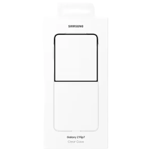 Husă pentru smartphone Samsung Galaxy Flip 7 Samsung / Back / TPU / Black Transparent photo 6