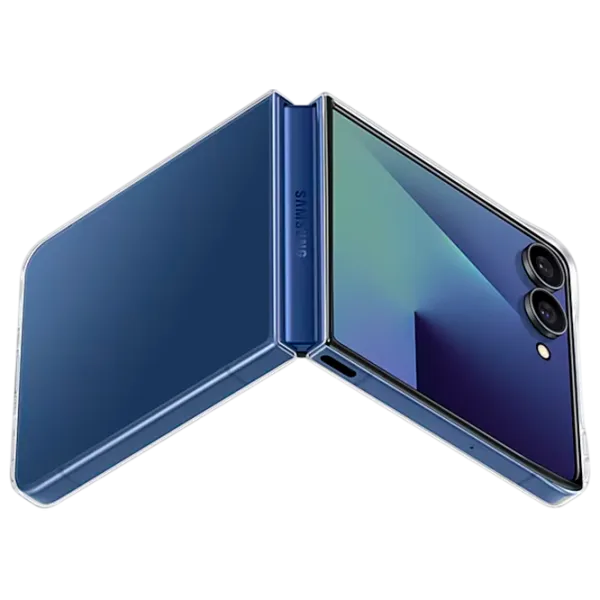 Husă pentru smartphone Samsung Galaxy Flip 7 Samsung / Back / TPU / Black Transparent photo 7