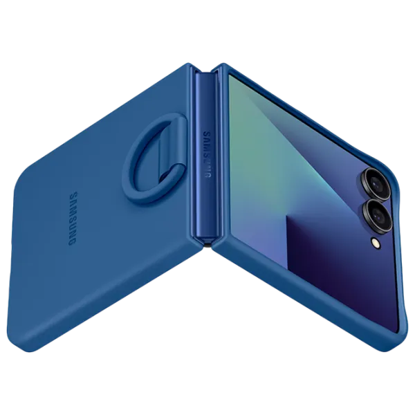 Чехол для смартфона Samsung Galaxy Flip 7 Samsung / Back / ТПУ / Синий Синий photo 6