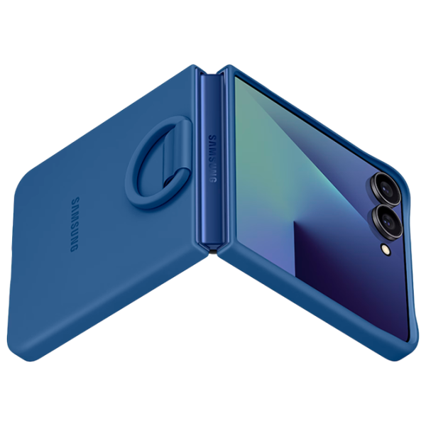 Чехол для смартфона Samsung Galaxy Flip 7 Samsung / Back / ТПУ / Синий Синий photo 6