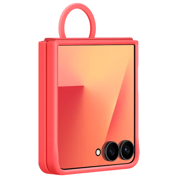 Чехол для смартфона Samsung Galaxy Flip 7 Samsung / Back / ТПУ / Red Красный photo 3