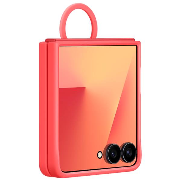 Чехол для смартфона Samsung Galaxy Flip 7 Samsung / Back / ТПУ / Red Красный photo 3