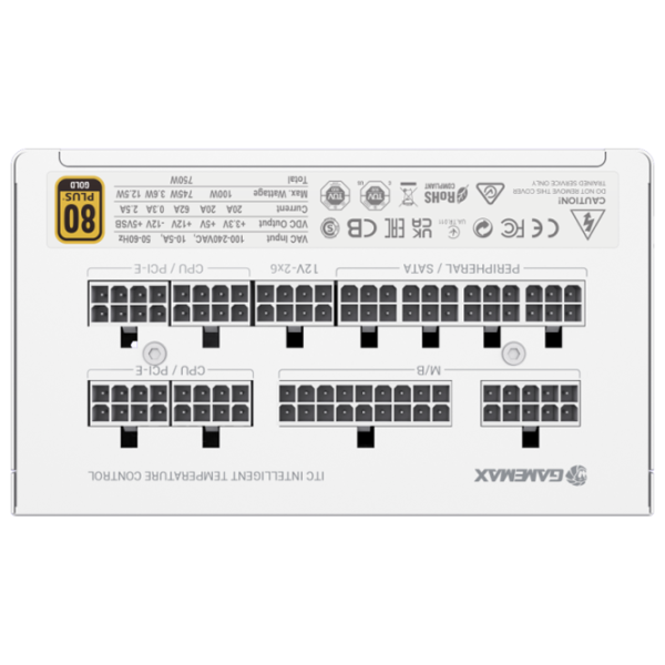 Блок питания Gamemax GX-750 PRO 80+ Gold / 750 Вт photo 6