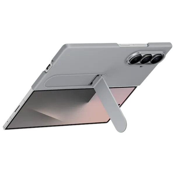 Чехол для смартфона Samsung Galaxy Fold 7 Samsung / Flip Cover / ТПУ / Серый Серый photo 5 Чехол для смартфона Samsung Galaxy Fold 7 Samsung / Flip Cover / ТПУ / Серый Серый photo 5