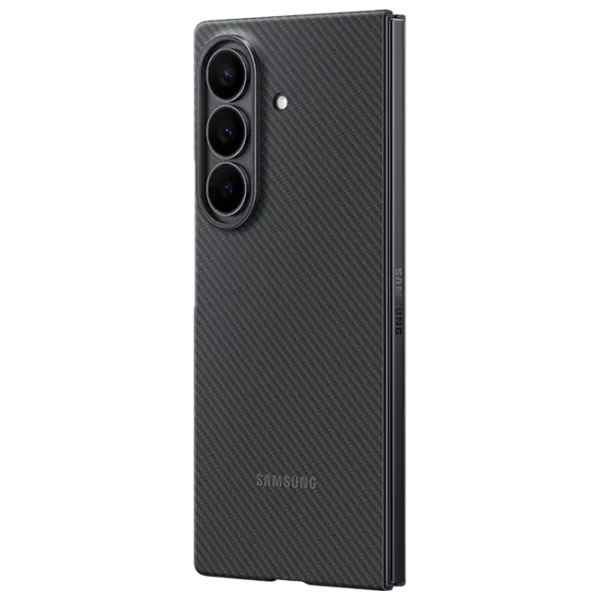 Husă pentru smartphone Samsung Galaxy Fold 7 Samsung / Flip Cover / TPU / Black Carbon black photo 4 Husă pentru smartphone Samsung Galaxy Fold 7 Samsung / Flip Cover / TPU / Black Carbon black photo 4