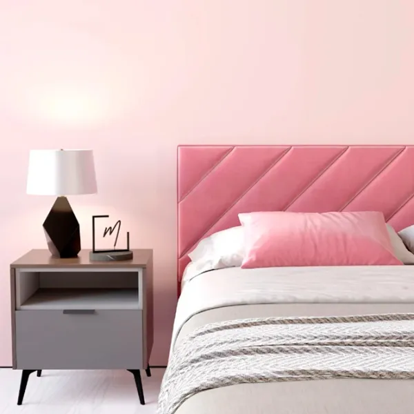 Кровать My-Style my-Iris 200 x 200 см / Фанера / Розовый photo 4