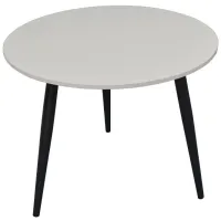 Set masă și scaune Evelin DT 404-3B + 3 XR-154B Rotundă / PAL / Dark Gray photo 2