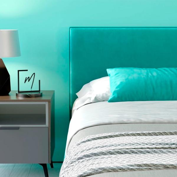 Кровать My-Style my-Iris 200 x 200 см / Фанера / Бирюзовый photo 4