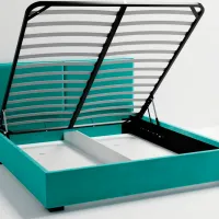 Кровать My-Style my-Iris 200 x 200 см / Фанера / Бирюзовый photo 5