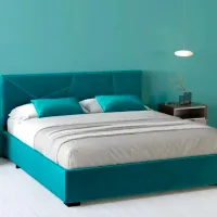 Кровать My-Style my-Iris 200 x 200 см / Фанера / Зеленый photo 2