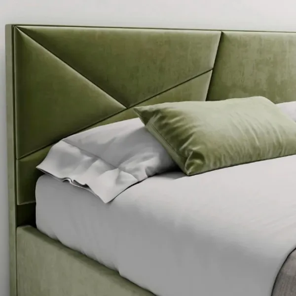 Кровать My-Style my-Iris 200 x 200 см / Фанера / Хаки photo 6