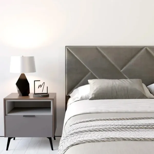 Кровать My-Style my-Iris 90 x 200 см / Фанера / Тёмно-серый photo 3