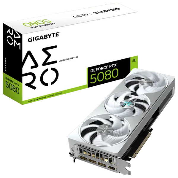 Placă video Gigabyte GeForce RTX 5080 AERO OC SFF PCI Express x16 5.0 / 16 GB photo 10
