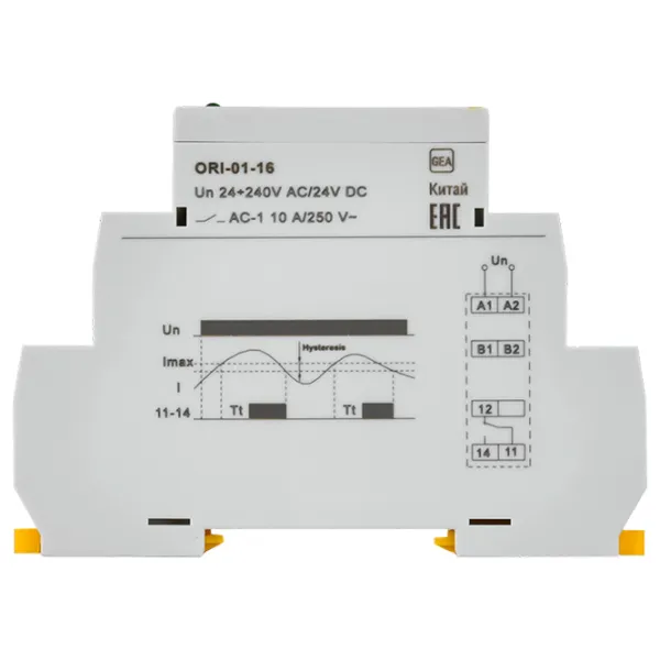 Releu control tensiune IEK Ori 240 V / 50 Hz photo 5