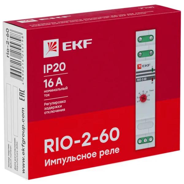 Releu de impuls EKF RIO-2-60 240 V / 50 - 60 Hz photo 5