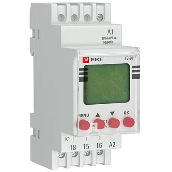Releu de timp EKF TE-80 240 V / 50 - 60 Hz photo 1