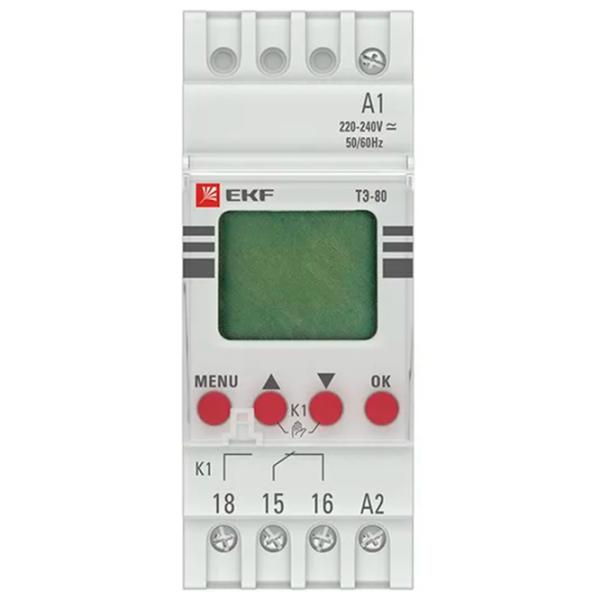 Releu de timp EKF TE-80 240 V / 50 - 60 Hz photo 2