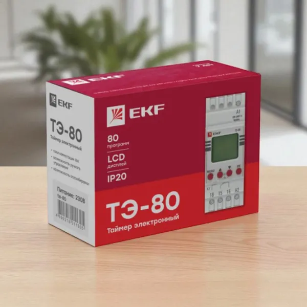 Releu de timp EKF TE-80 240 V / 50 - 60 Hz photo 5
