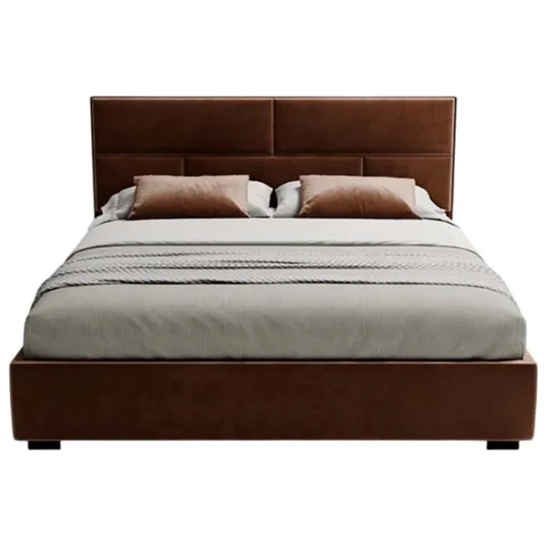 Кровать My-Style my-Cora 200 x 200 см / Фанера / Тёмно-коричневый photo 2