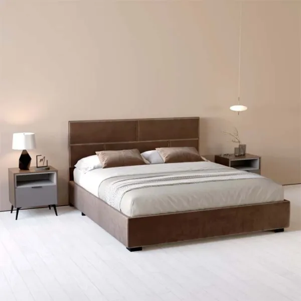 Кровать My-Style my-Cora 200 x 200 см / Фанера / Тёмно-коричневый photo 4