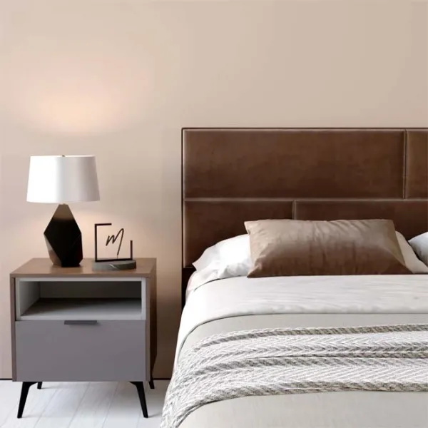 Кровать My-Style my-Cora 200 x 200 см / Фанера / Тёмно-коричневый photo 7