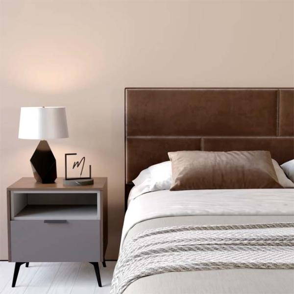 Кровать My-Style my-Cora 200 x 200 см / Фанера / Тёмно-коричневый photo 7