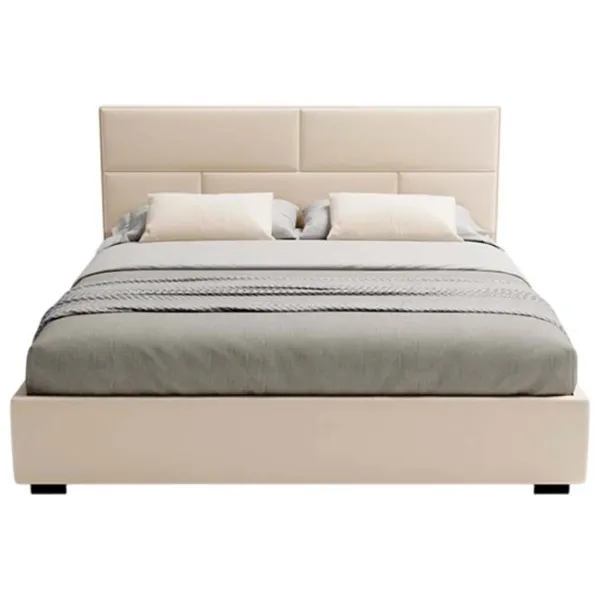 Кровать My-Style my-Cora 200 x 200 см / Фанера / Кремовый photo 2