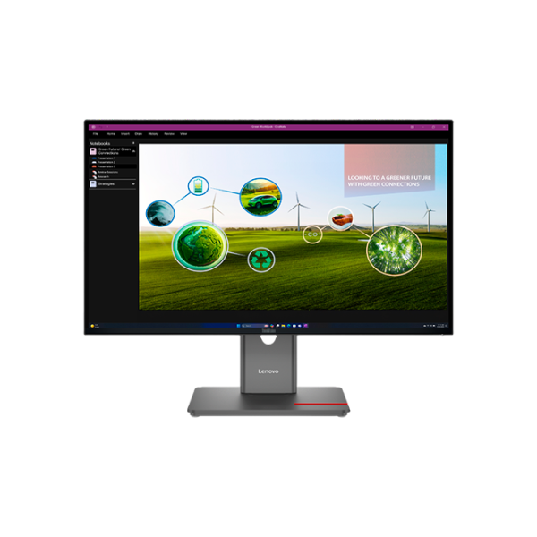 Монитор Lenovo ThinkVision P27Q-40 27" 2K 120 Гц / 4 мс / Черный photo 1