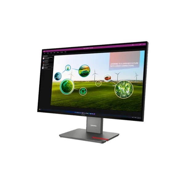 Монитор Lenovo ThinkVision P27Q-40 27" 2K 120 Гц / 4 мс / Черный photo 3