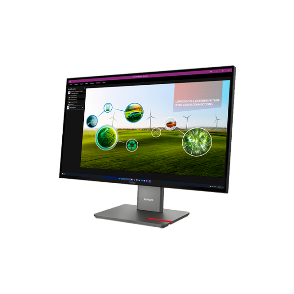 Монитор Lenovo ThinkVision P27Q-40 27" 2K 120 Гц / 4 мс / Черный photo 3