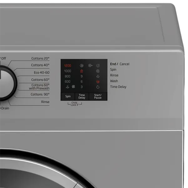 Mașină de spălat Beko WUE6511SS 6 kg / 1000 rpm / Silver photo 7