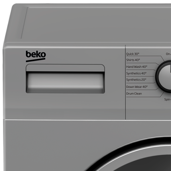 Mașină de spălat Beko WUE6511SS 6 kg / 1000 rpm / Silver photo 8