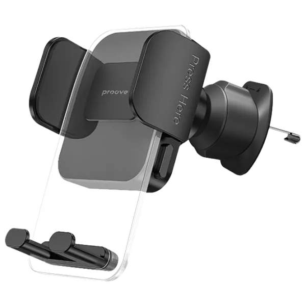 Suport auto Proove Crystal Clamp Plus Air Black photo 1