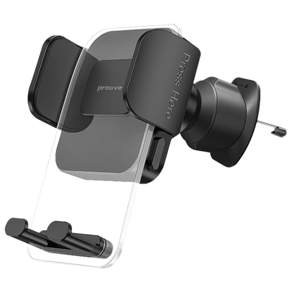 Suport auto Proove Crystal Clamp Plus Air Black photo 1