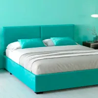 Кровать My-Style my-Iris 140 x 200 см / Фанера / Бирюзовый photo 3