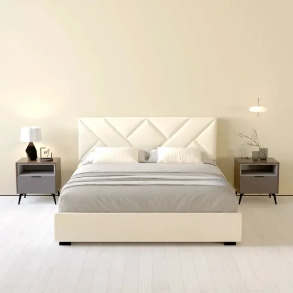 Pat My-Style my-Iris 160 x 200 cm / Placaj / Light-Beige photo 4