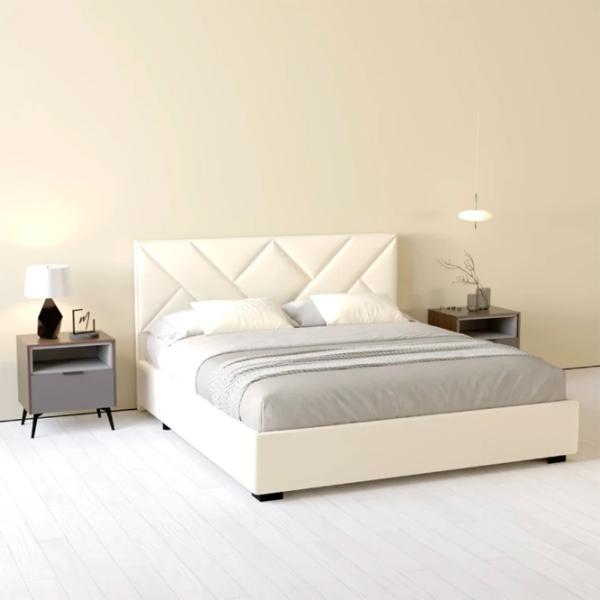 Pat My-Style my-Iris 160 x 200 cm / Placaj / Light-Beige photo 5