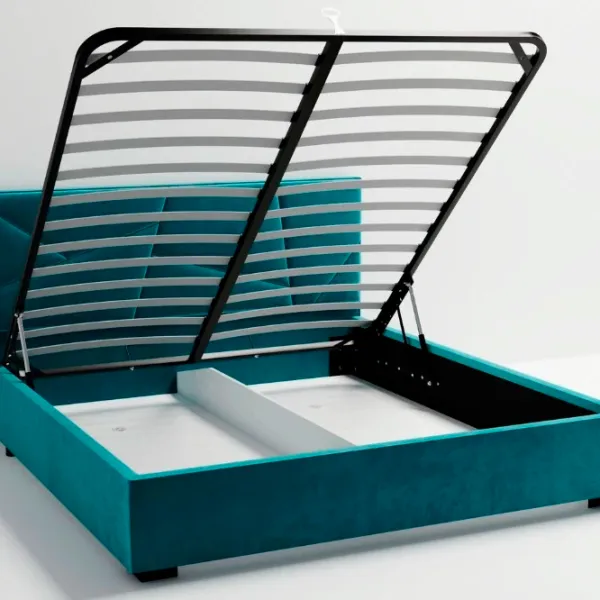 Кровать My-Style my-Iris 120 x 200 см / Фанера / Зеленый photo 5