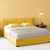 Кровать My-Style my-Iris 120 x 200 см / Фанера / Желтый photo 4