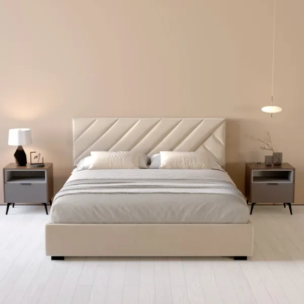 Кровать My-Style my-Mary 160 x 200 см / Фанера / Кремовый photo 6 Кровать My-Style my-Mary 160 x 200 см / Фанера / Кремовый photo 6