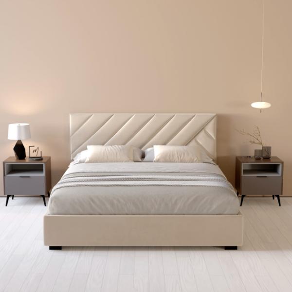 Кровать My-Style my-Mary 160 x 200 см / Фанера / Кремовый photo 6 Кровать My-Style my-Mary 160 x 200 см / Фанера / Кремовый photo 6